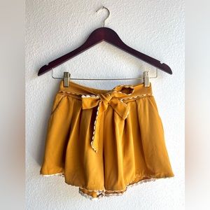 Vintage Pleated Shorts